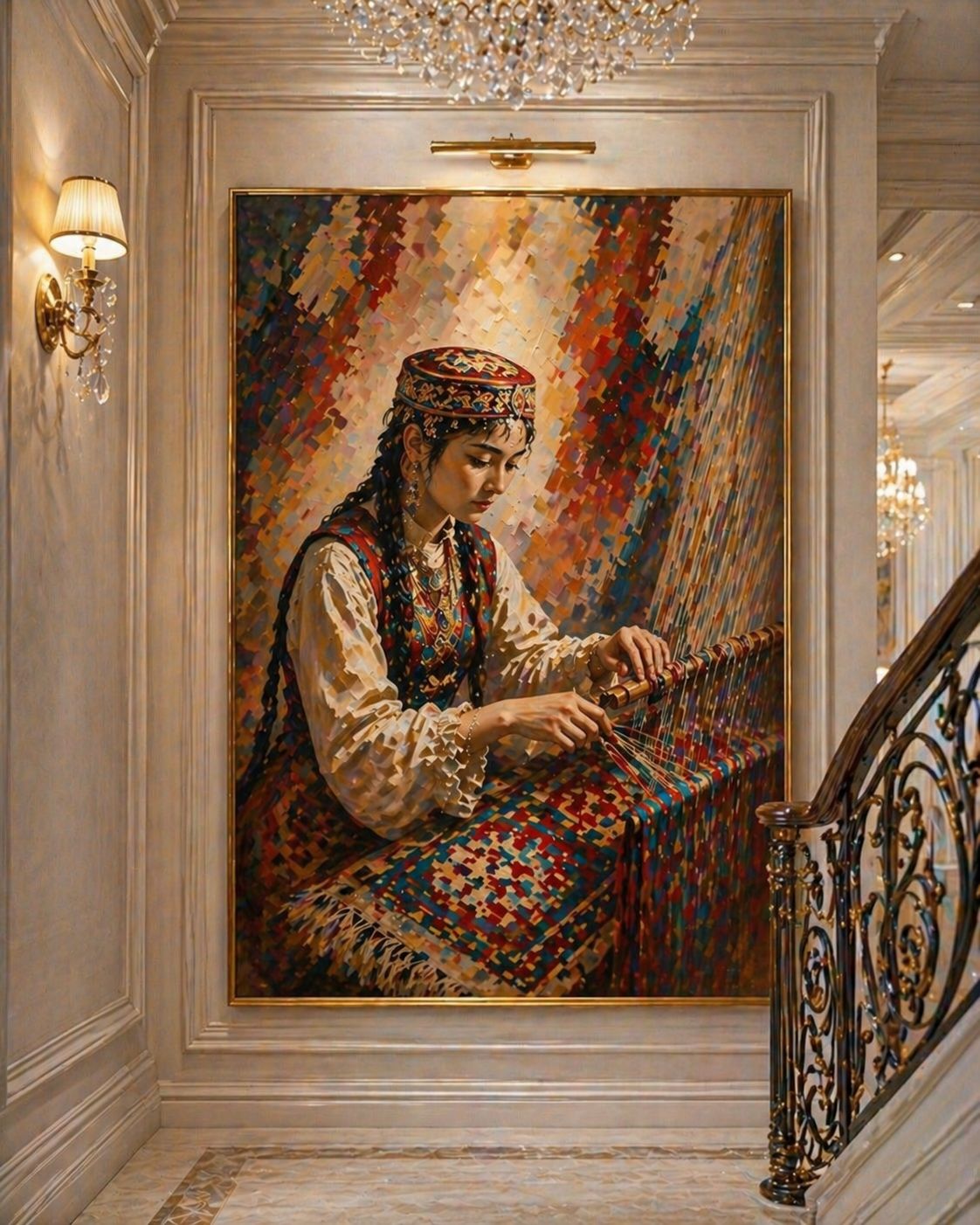Интерьерная картина Мастерица