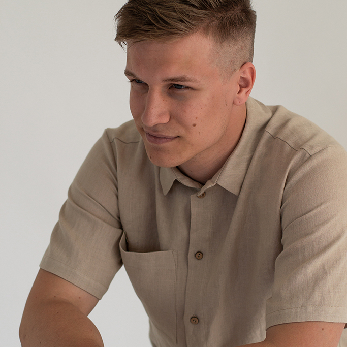 Men's short sleeve shirt