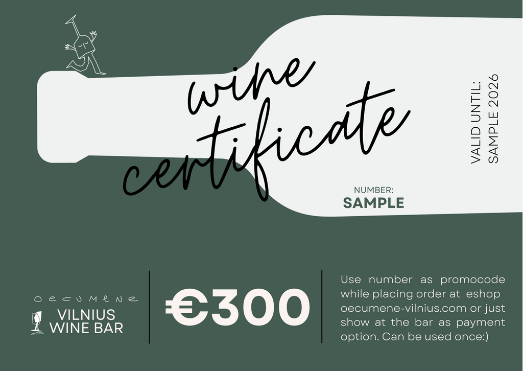 Gift Certificate - 300 euro