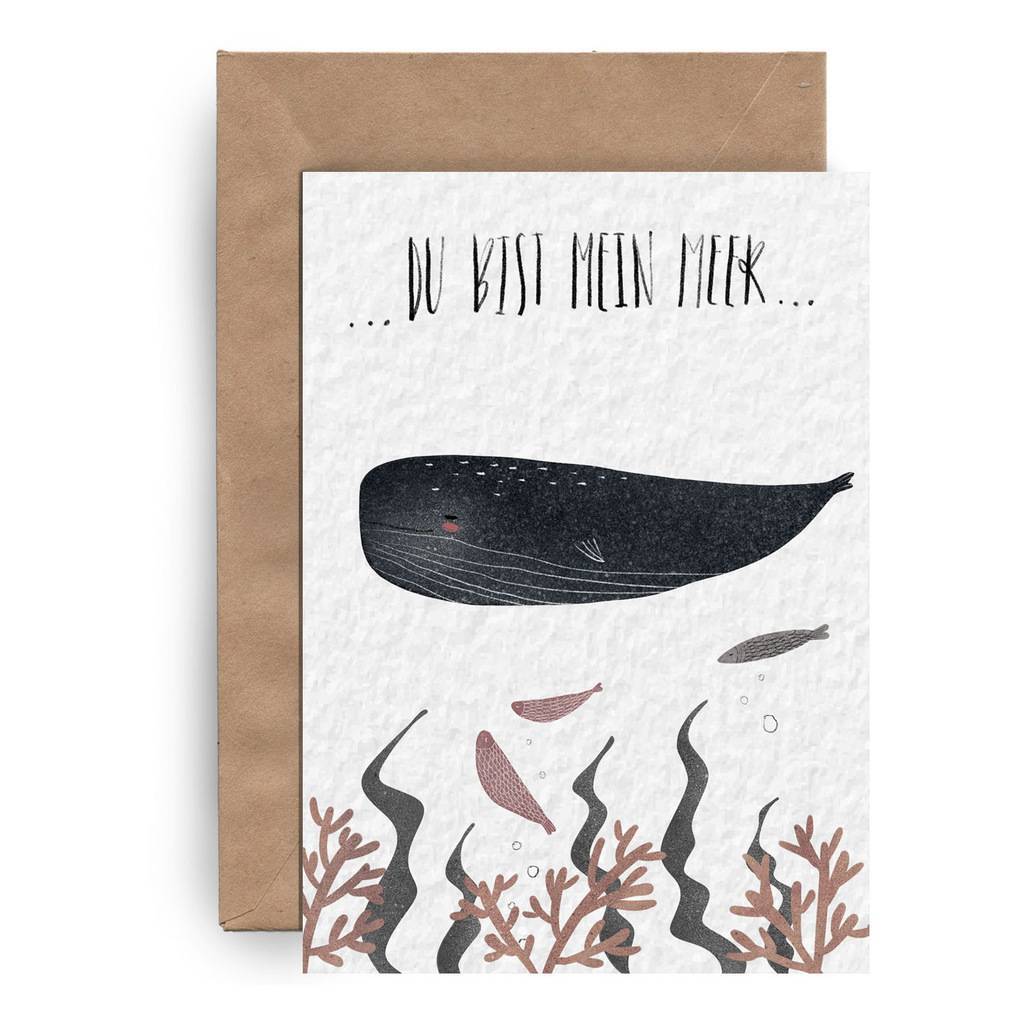 Postcard "Mein Meer"