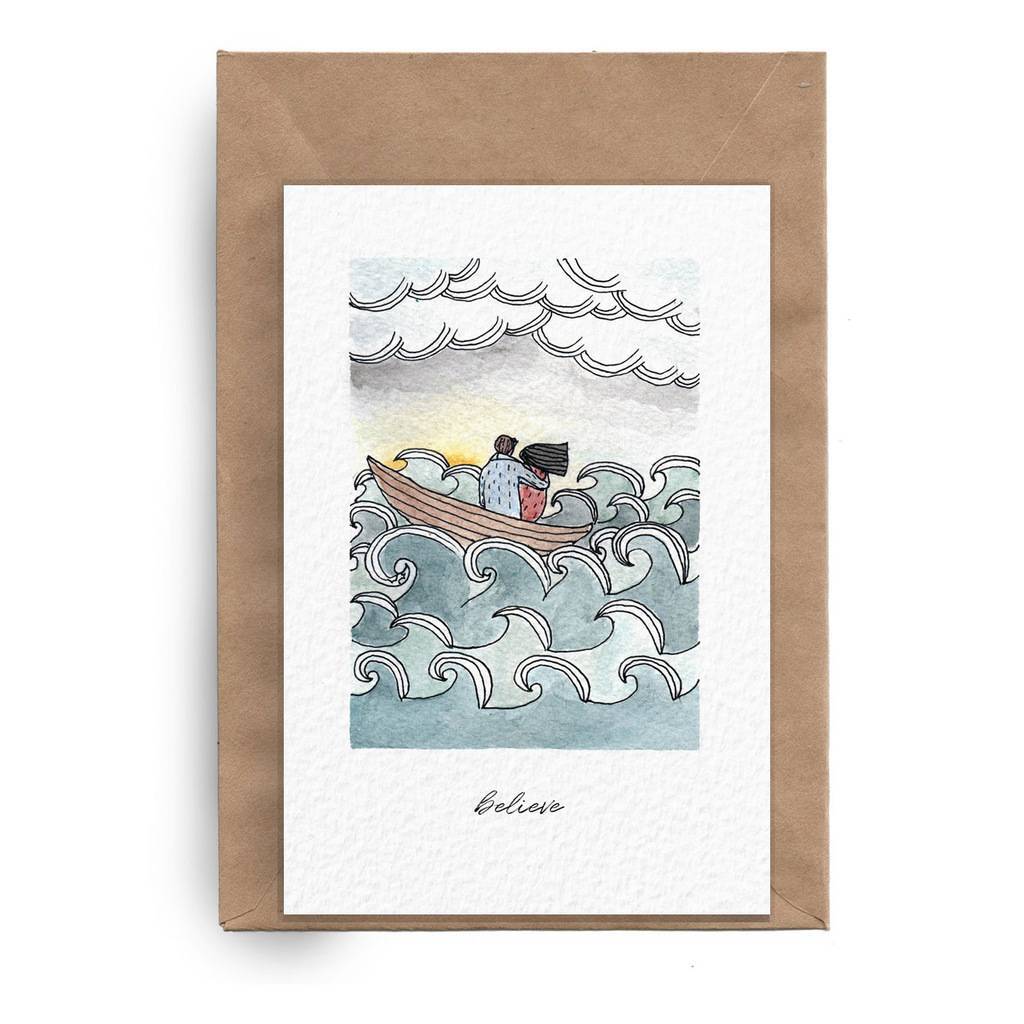 Postcard "Believe"