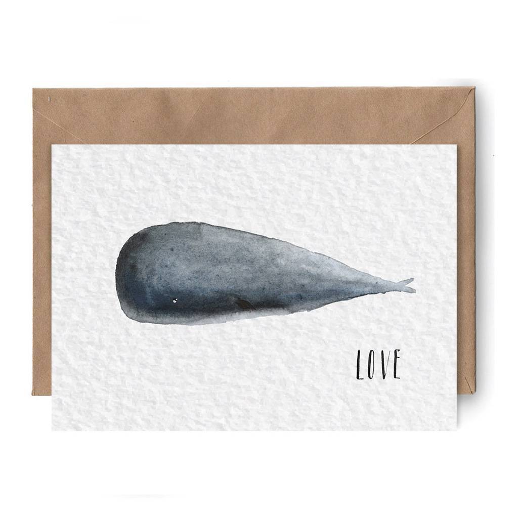 Postcard "Love Wale"