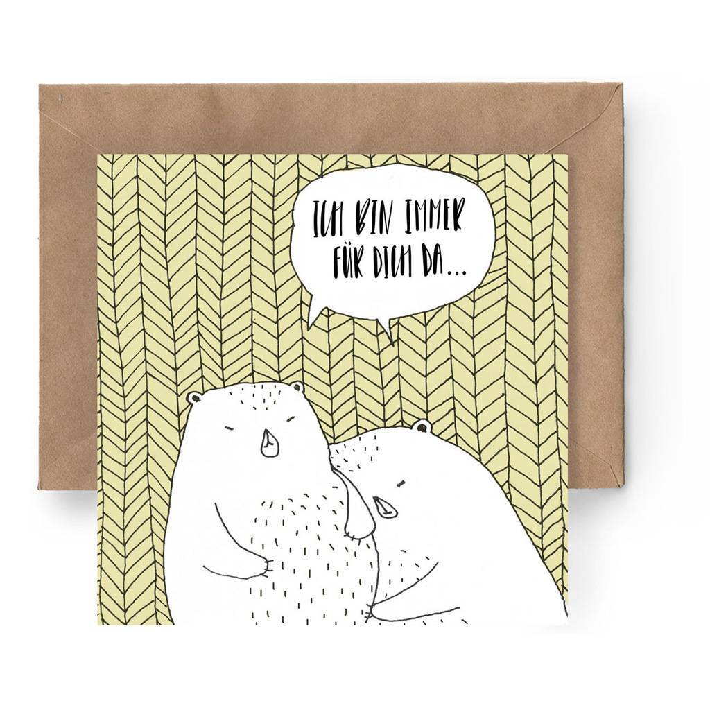 Postcard "Für dich"