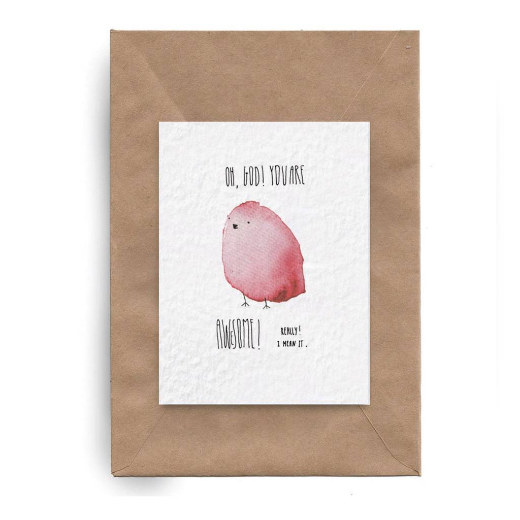 Postcard "You’re awesome"