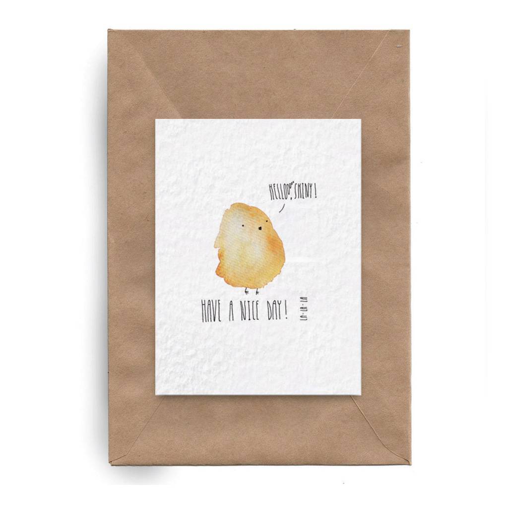 Postcard "Have a nice day"