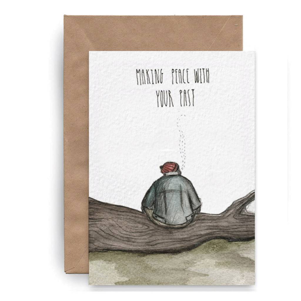 Postcard "Making Peace with your past"