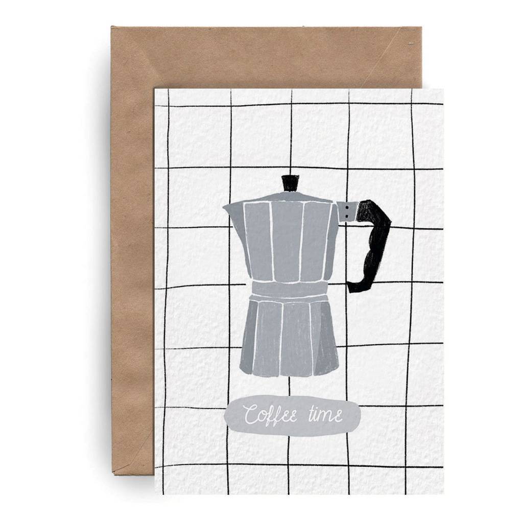 Postcard "Coffee time"