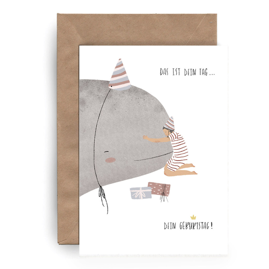 Postcard "Dein Tag!"