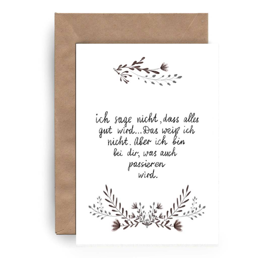 Postcard "…was auch passieren wird"