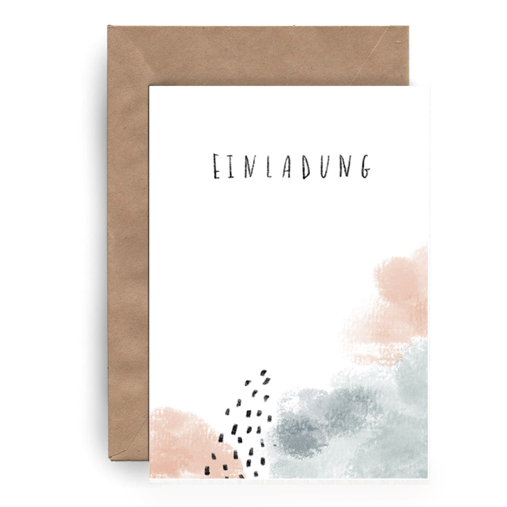 Postcard "Einladung"