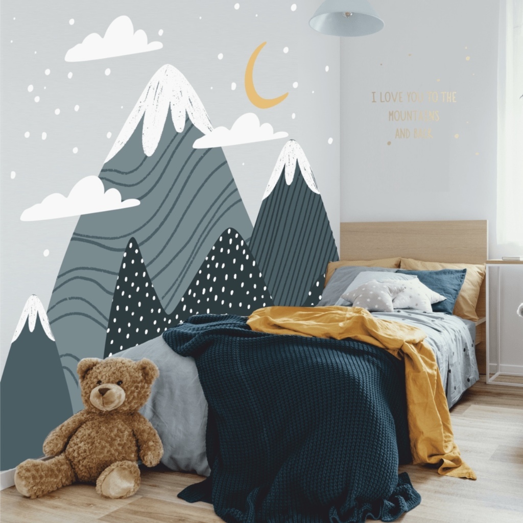 Wall Stickers Mont Blanc - choose color