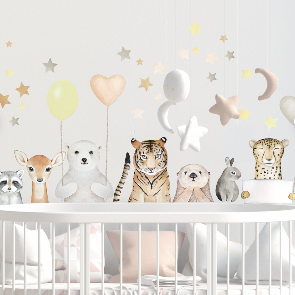 Wall Stickers Woodland Animals Gang