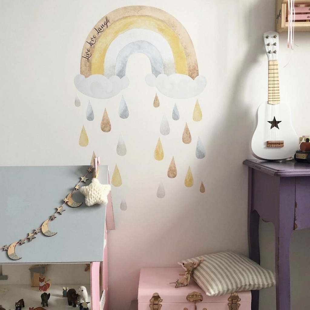 Wall Stickers Pastel Rainbow