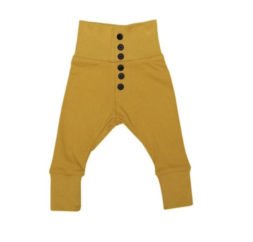 Baby Leggings Yellow - last size 3-6 months