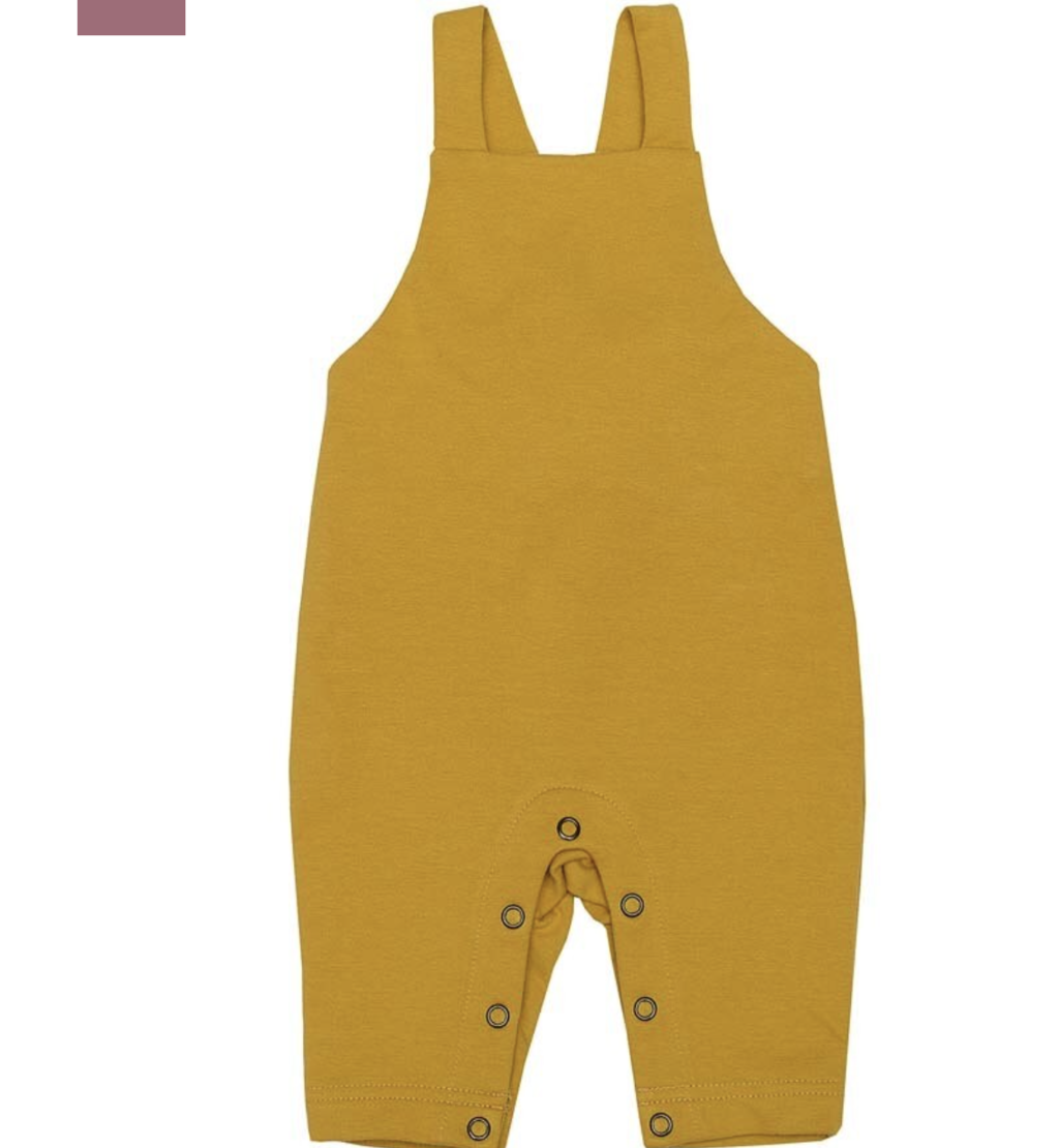 Baby jumpsuit – golden yellow - last size 3-6 months