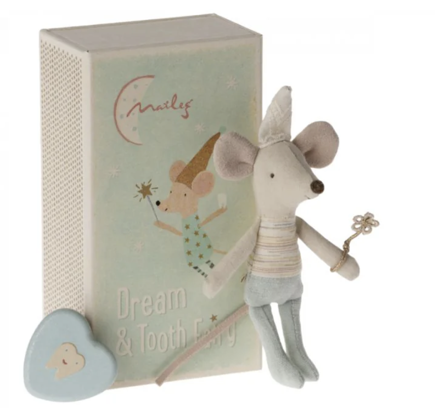 Tooth fairy mouse Little Brother in matchbox