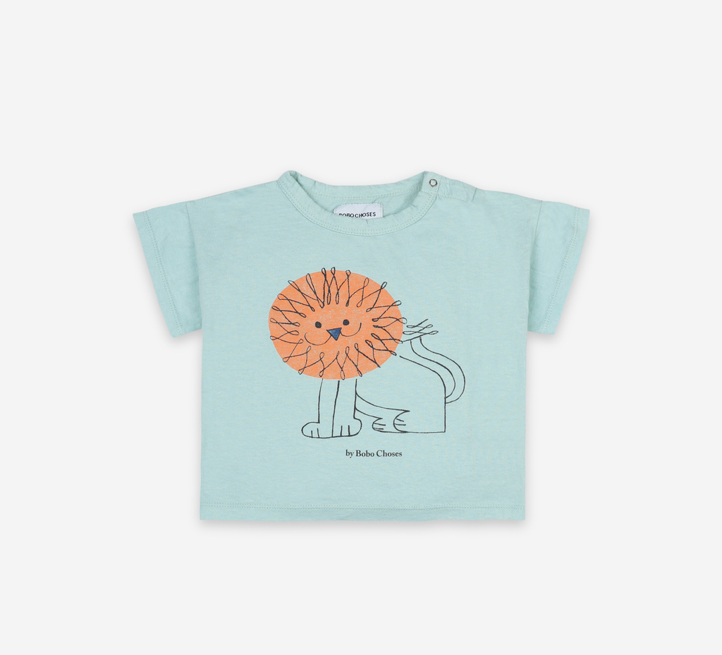 T-shirt Short Sleeve Pet a Lion