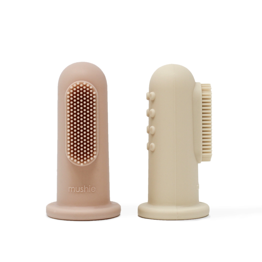Finger Toothbrush (Blush/Shifting Sand)