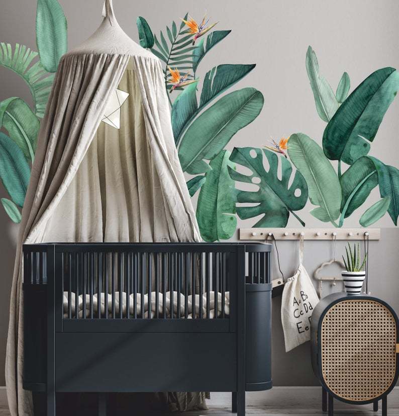 Wall Stickers Tropical Leaves