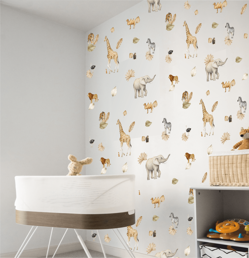 Wall Stickers Safari Print