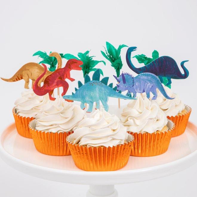 Dinosaur Kingdom Cupcake Kit (set of 24 toppers)