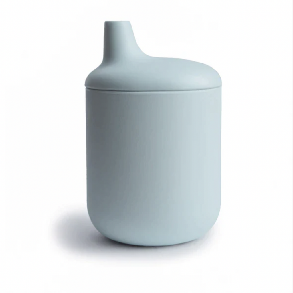 Silicone Sippy Cup Powder Blue