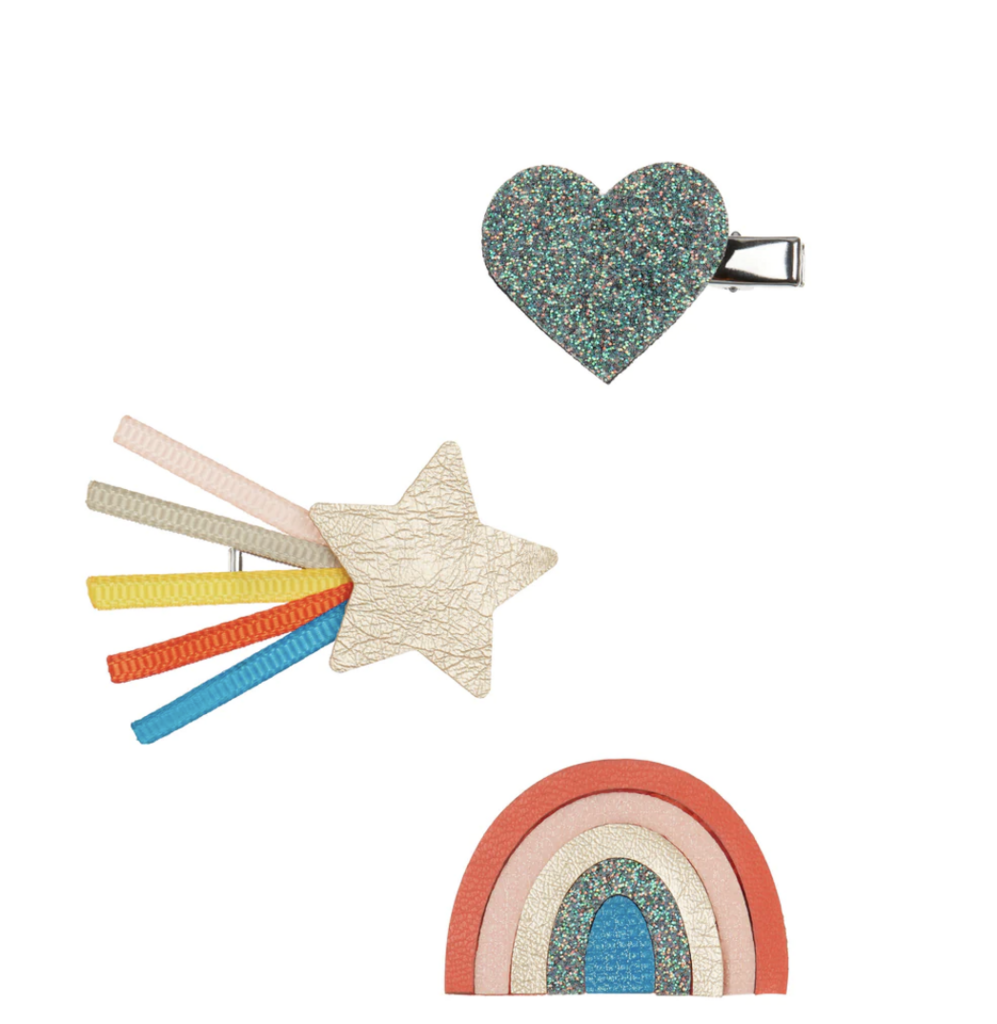 Retro rainbow over the rainbow clips