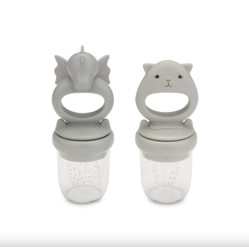 2 Pack Fruit Feeding Pacifier Dragon/Cat - WHALE