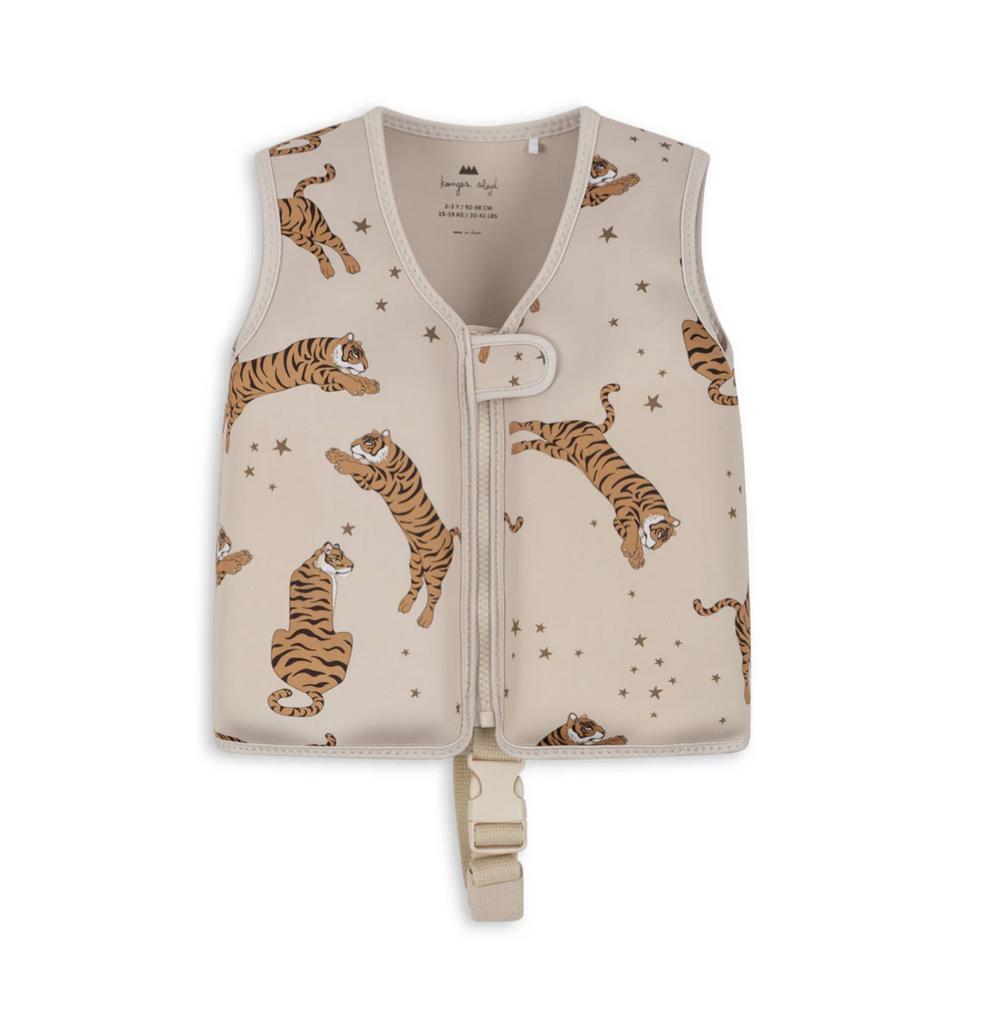 Float neoprene vest - Tiger - last size 3-6y