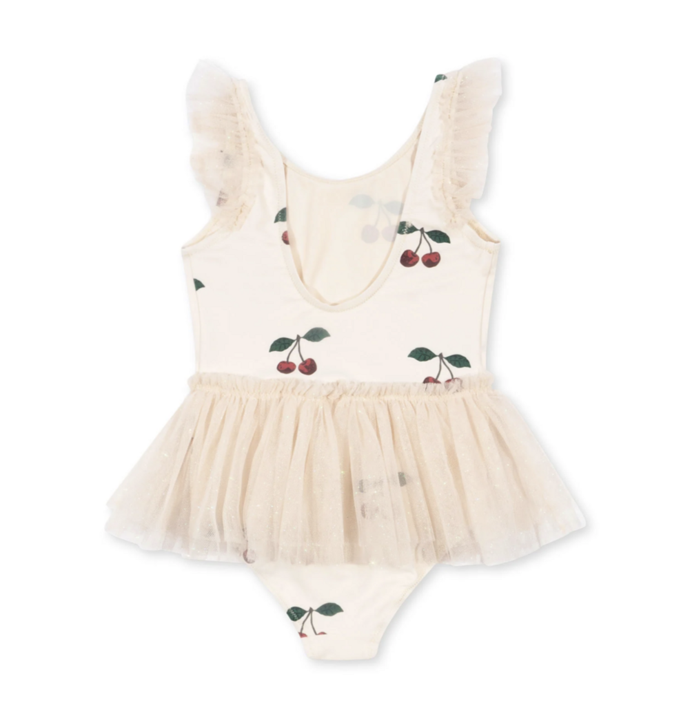 Swimsuit strut - ma grande cerise glitter - size 1y