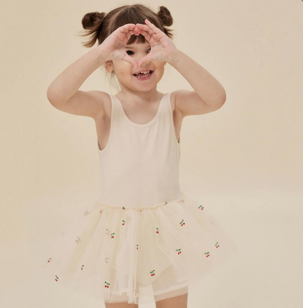 Ballet Dress Fairy - Cherry Glitter - last sizes 12M and 18M