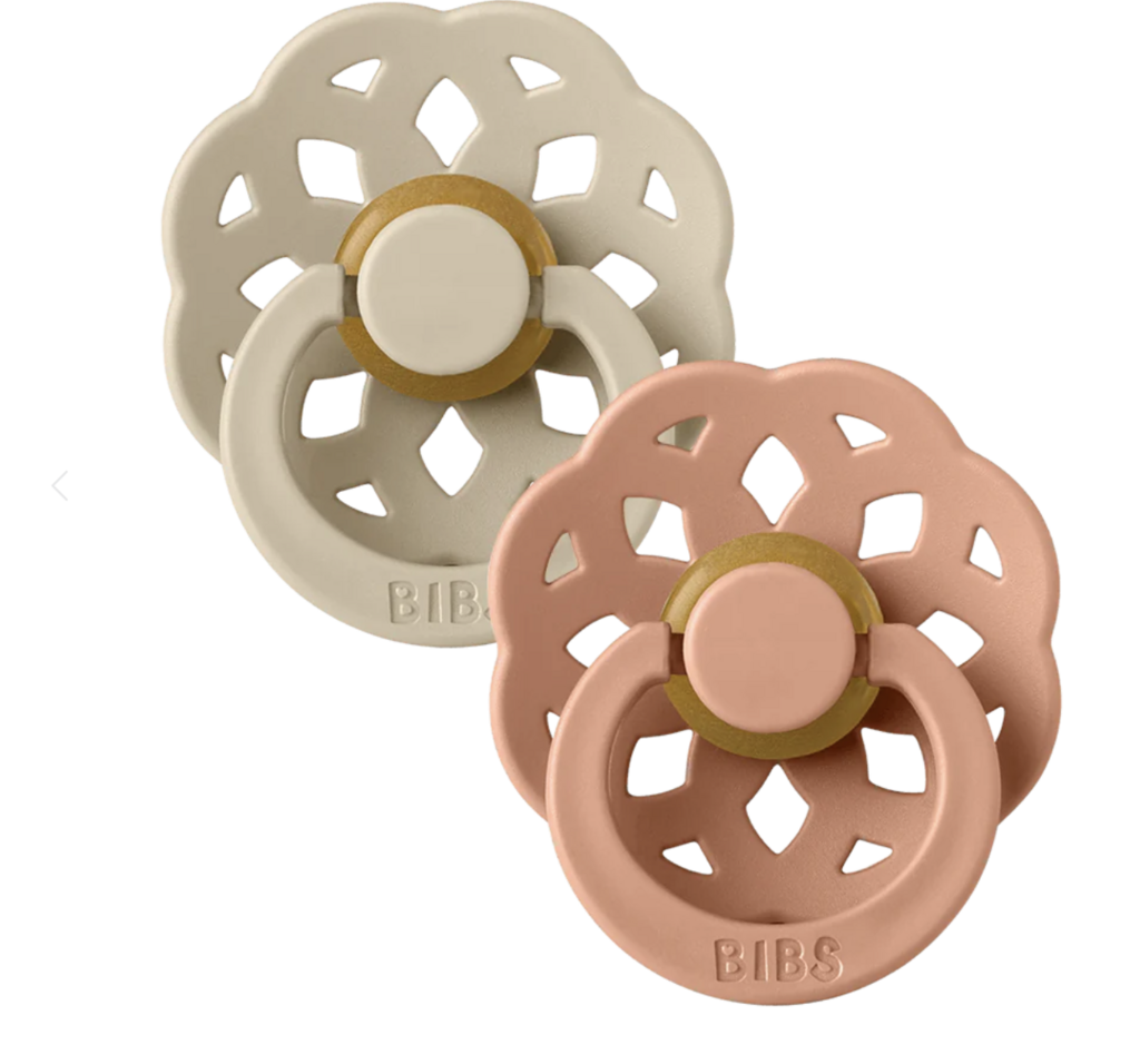 Bibs Boheme 2 pack Vanilla / Peach Size 1 (0-6 months)