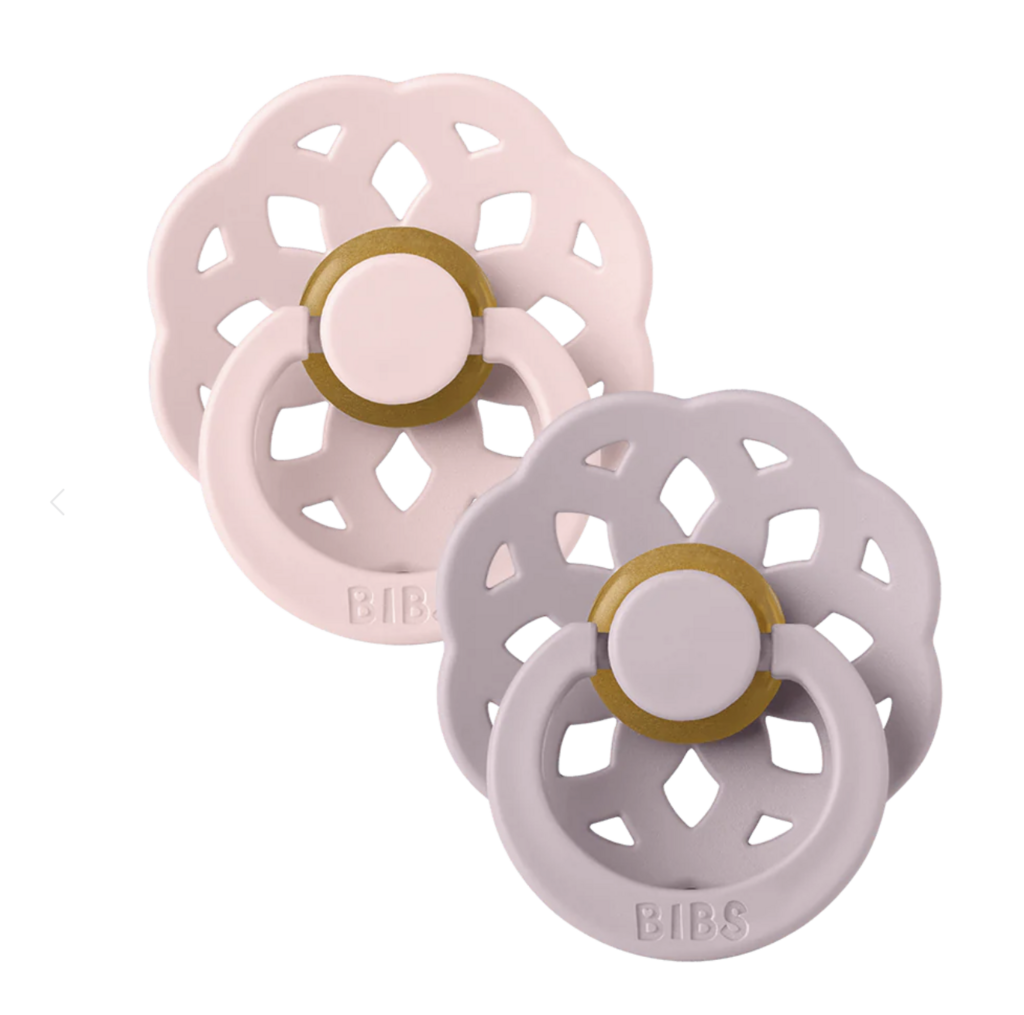 Bibs Boheme 2 pack Blossom / Dusky Lilac Size 2 (6-18 months)