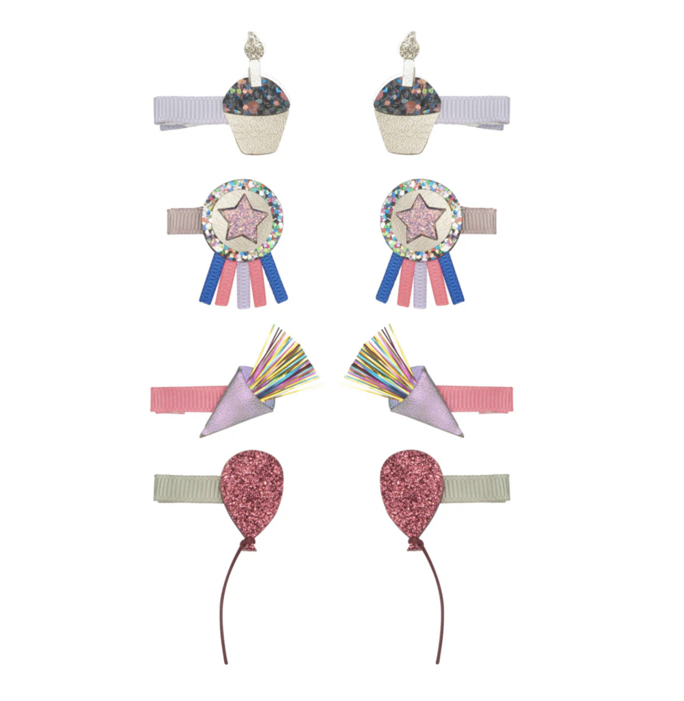 Mini clips Birthday theme