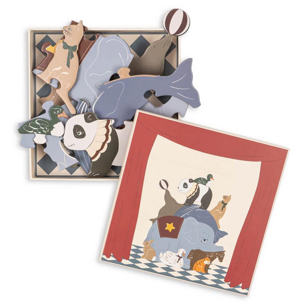 Cardboard Animal Puzzle