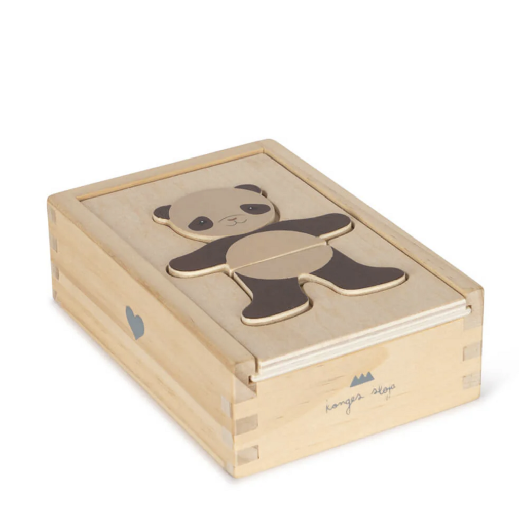 Wooden Teddy Dress Up Puzzle