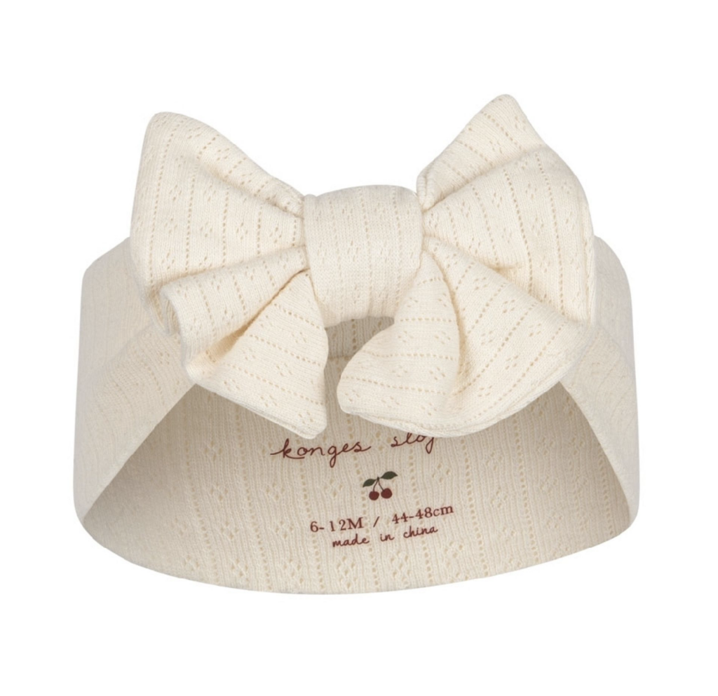 Minnie New Bambi Bonnet - Antique White - choose a size