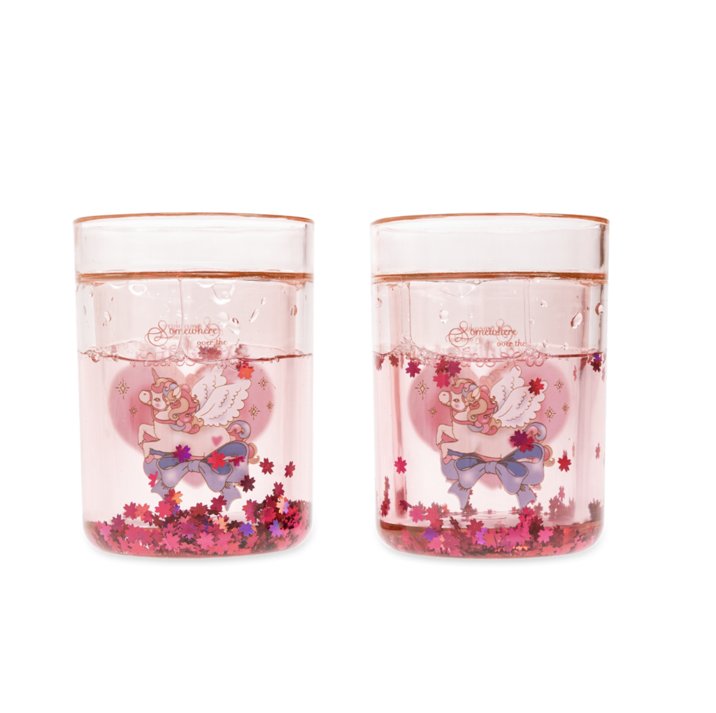 2 Pack Glitter Cups - OVER THE RAINBOW