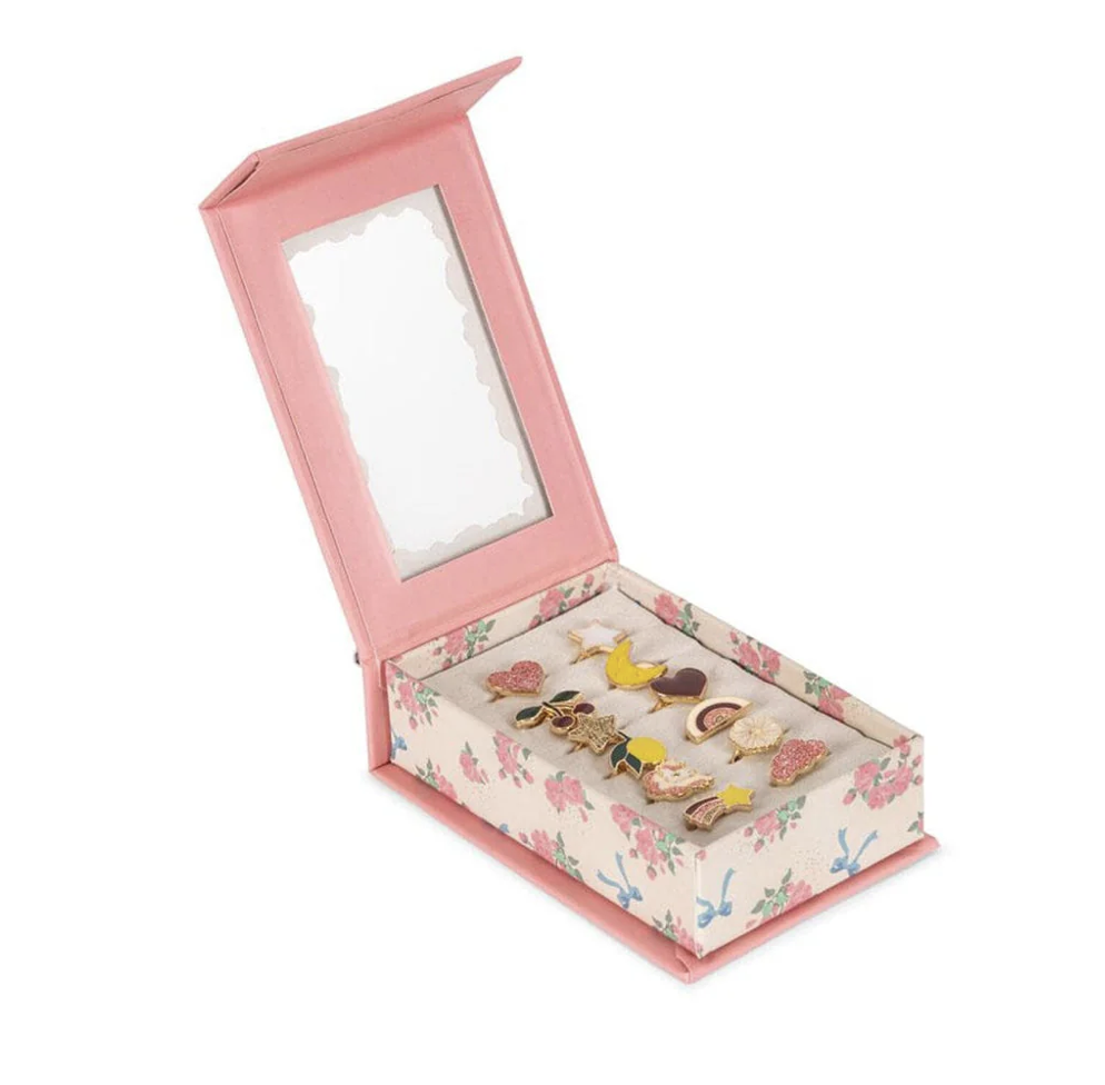 Multi Color Ring Set 12 Pcs