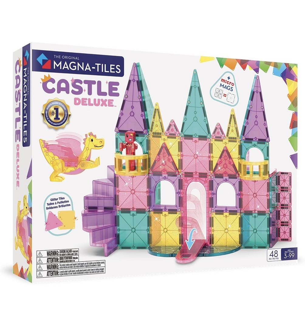 Magna-Tiles Castle DLX Set 48-Piece Set