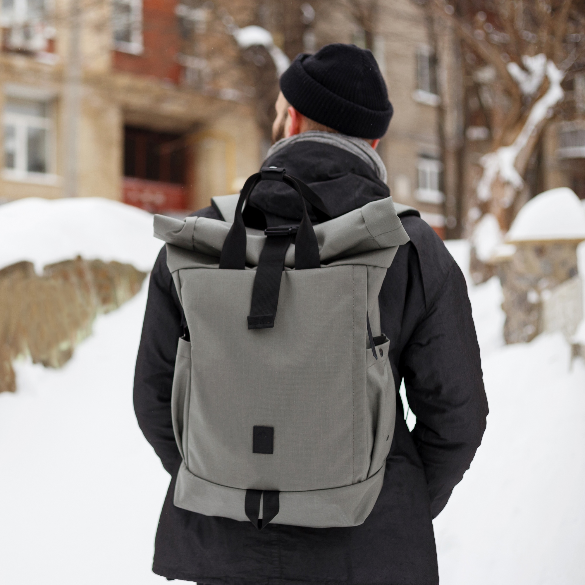 Міський рюкзак Roll Top II Grey