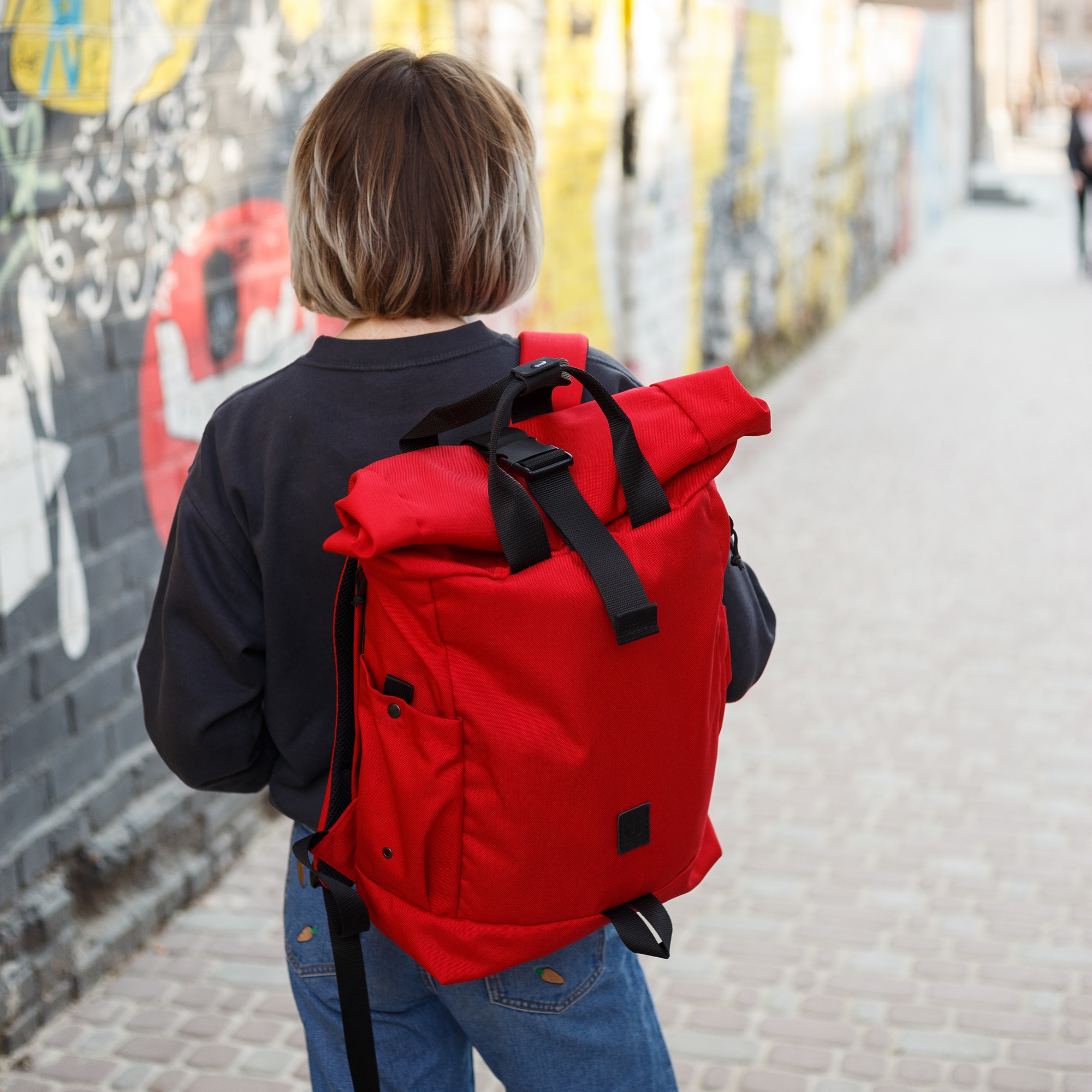 Міський рюкзак Roll Top II Red