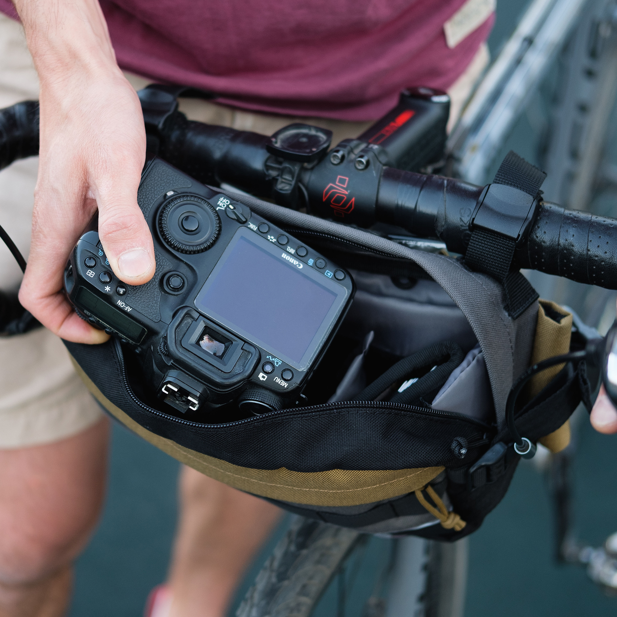 байкпакинг, bikepacking, велосумка, сумка на пояс, поясная сумка, сумка для камеры, фотокофр, фотосумка