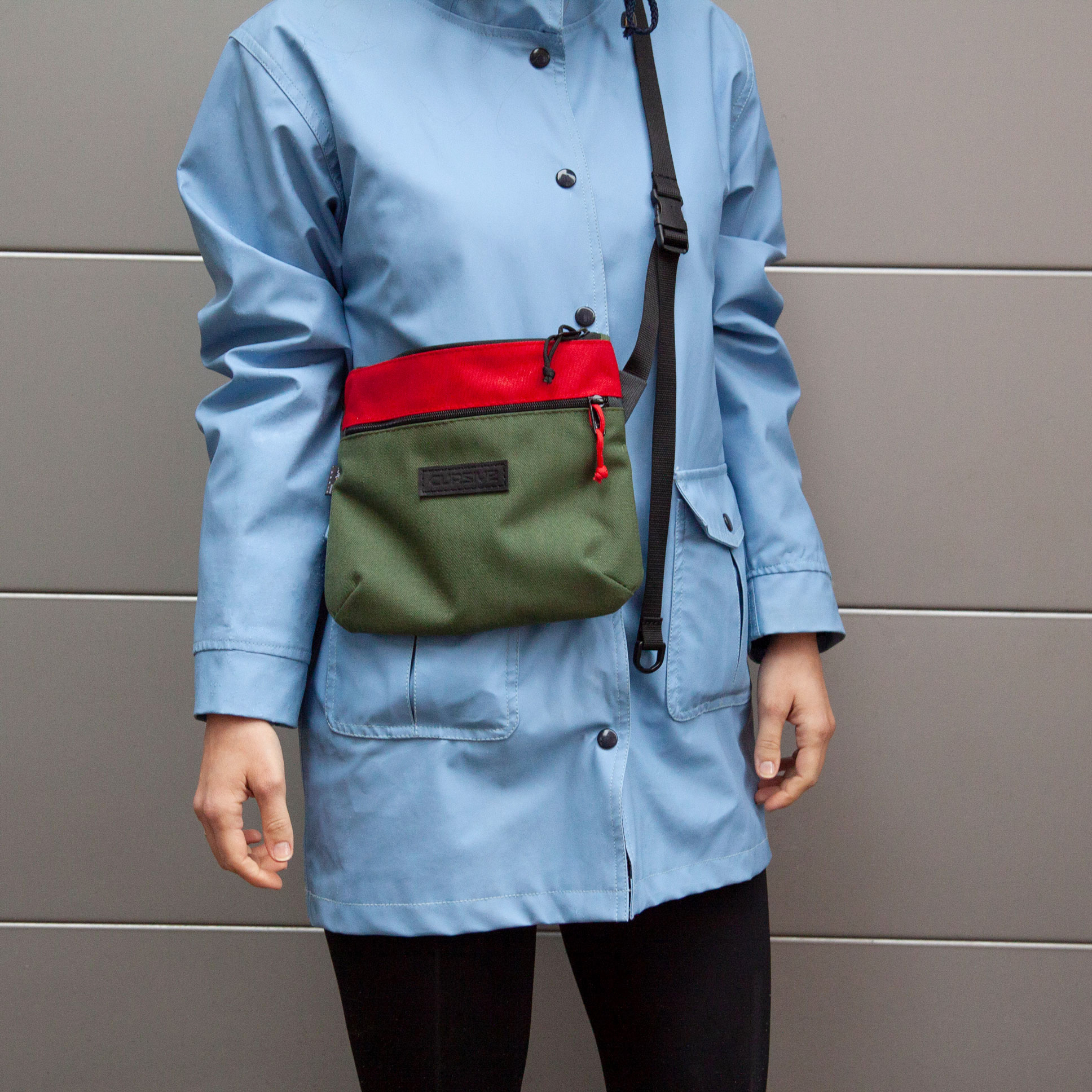 Месенджер Sacoche Olive-Red