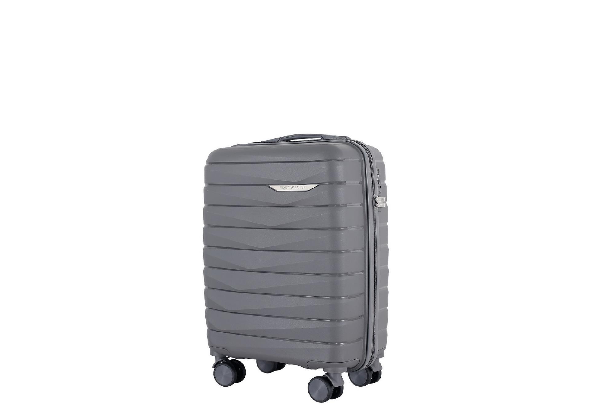 Мала дорожня поліпропіленова валіза WINGS MURRE DQZ-01 S 20"