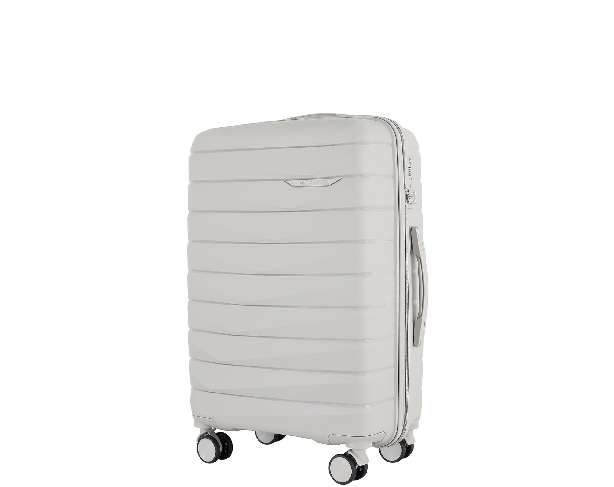 Середня дорожня поліпропіленова валіза WINGS MURRE DQZ-01 M 24"