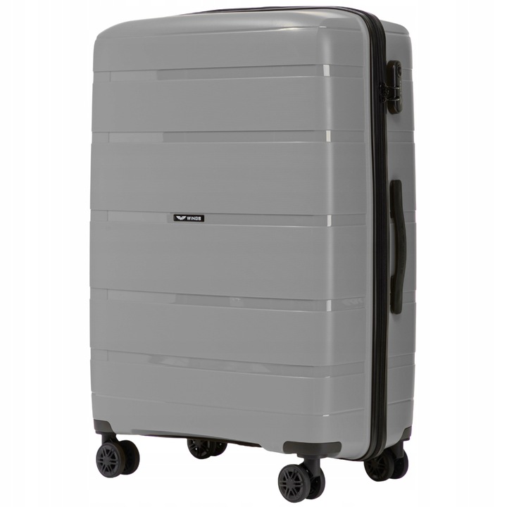 Велика дорожня поліпропіленова валіза WINGS HAWFINCH HWF01 L 28"