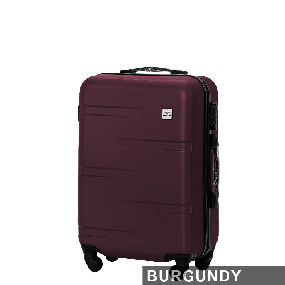 Мала дорожня пластикова валіза WINGS  WGN01 S 20"