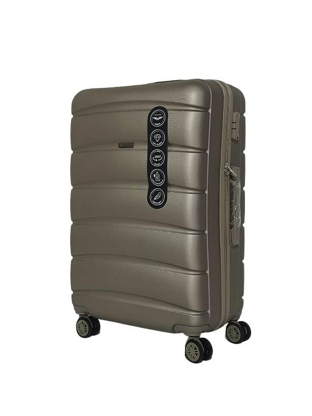 Велика дорожня пластикова валіза WINGS IBERIAN EAGLE 160 L 28"