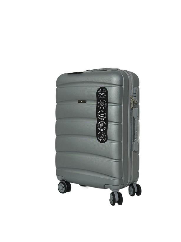 Середня дорожня пластикова валіза WINGS IBERIAN EAGLE 160 M 24"